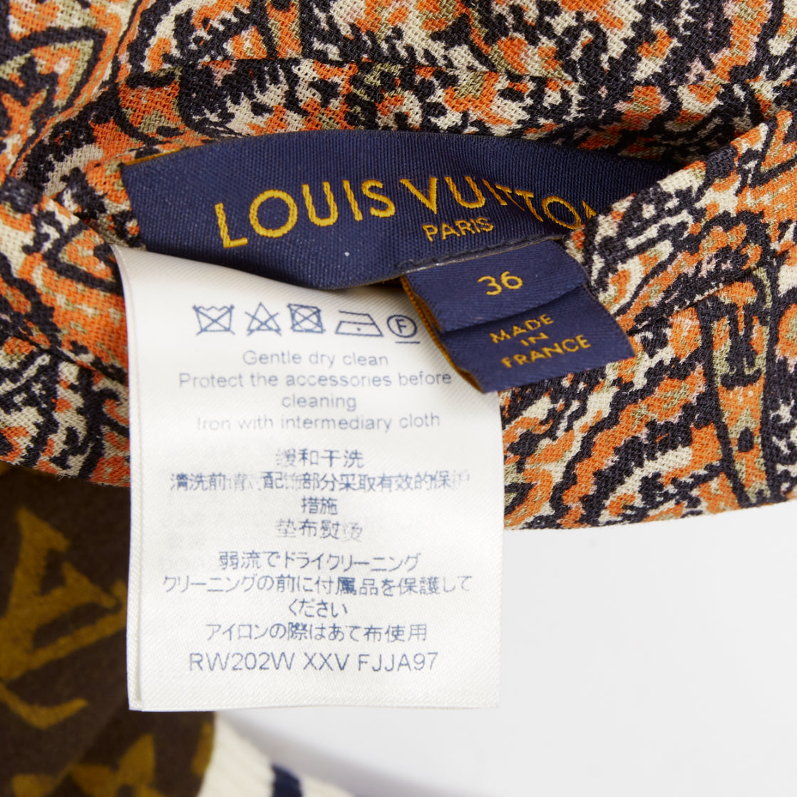 Women's Louis Vuitton reversible monogram varsity knit