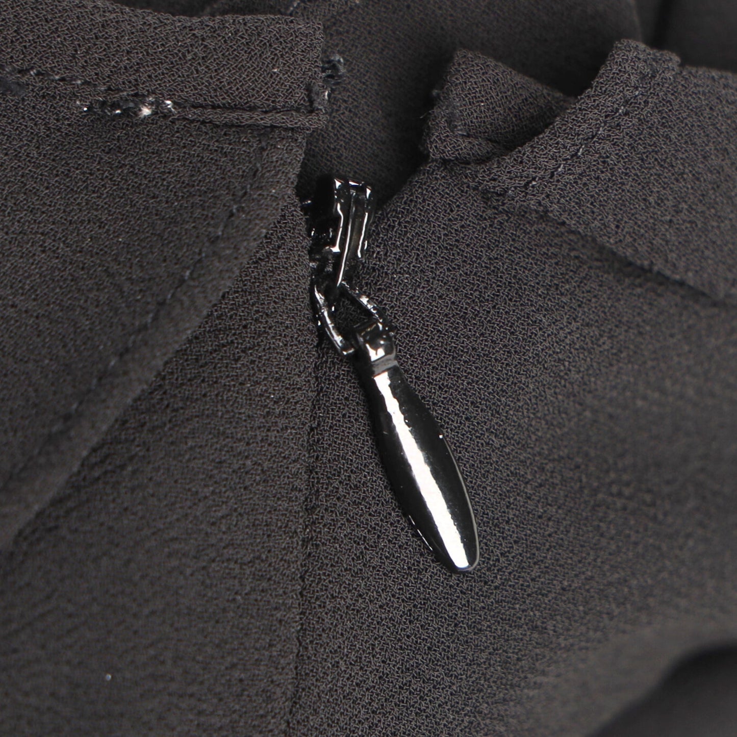 Women's  Michael Kors Ruffled Cold Shoulder Jumpsuit in Black Polyester