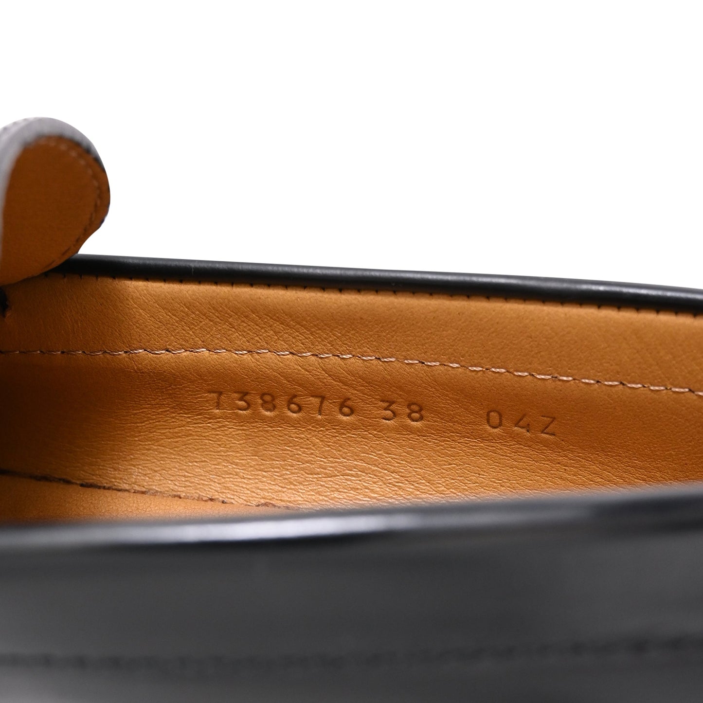 Women's Gucci Interlocking G Logo in Black Leather