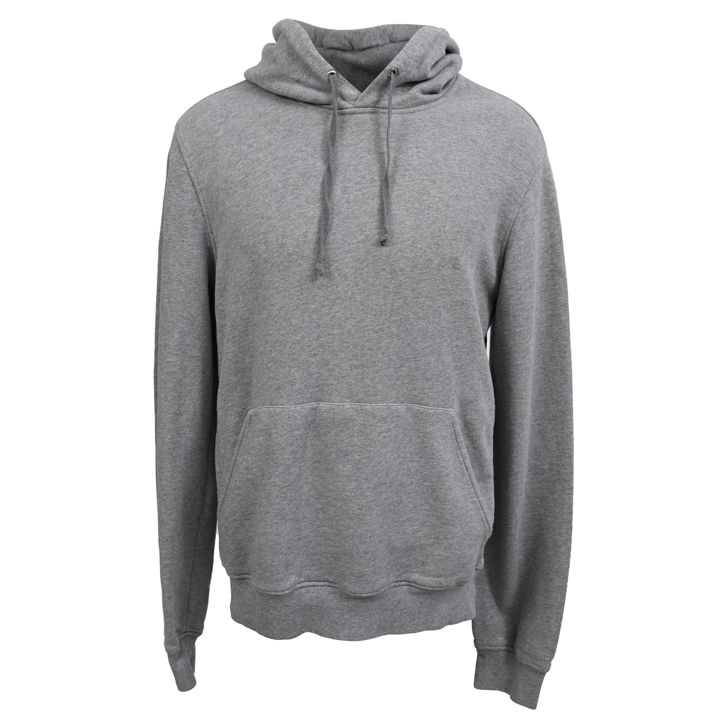 Men's Prada Hoodie Sweater in Grey Cotton