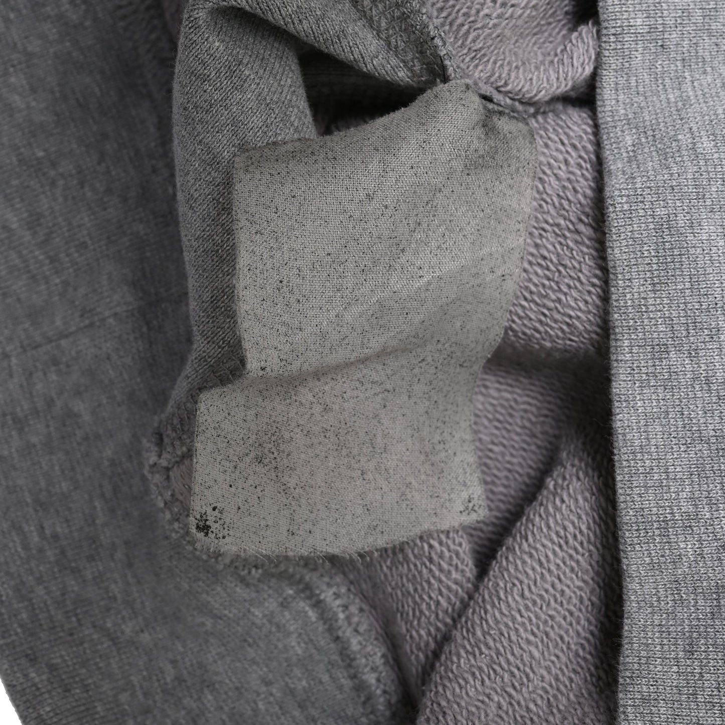 Men's Prada Hoodie Sweater in Grey Cotton