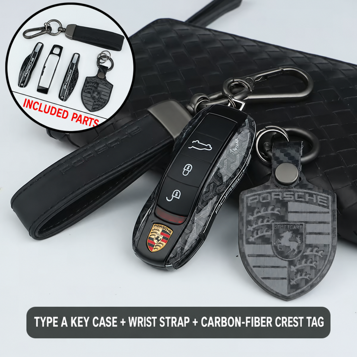 Luxury Car Key Cover-PORSCHE
