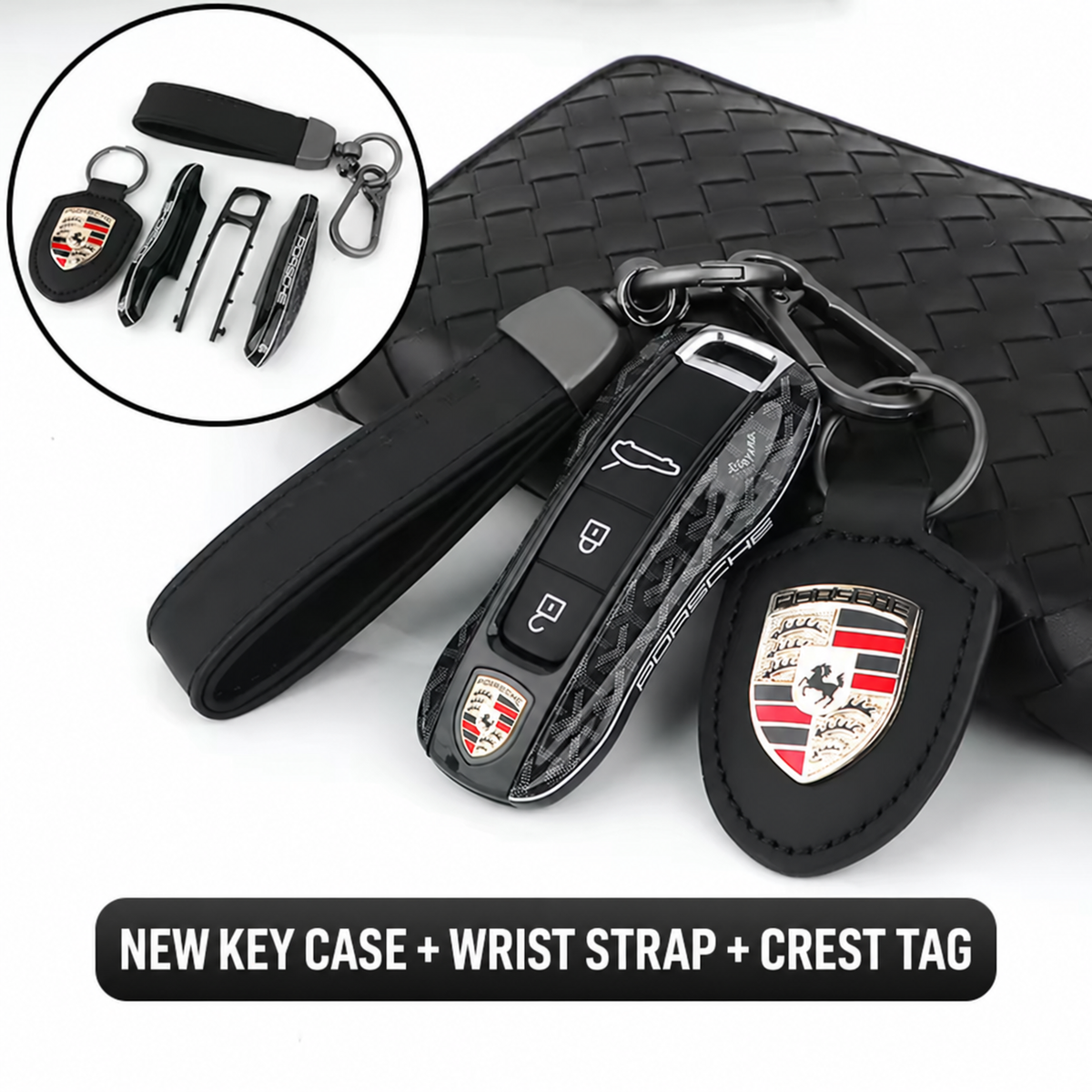 Luxury Car Key Cover-PORSCHE