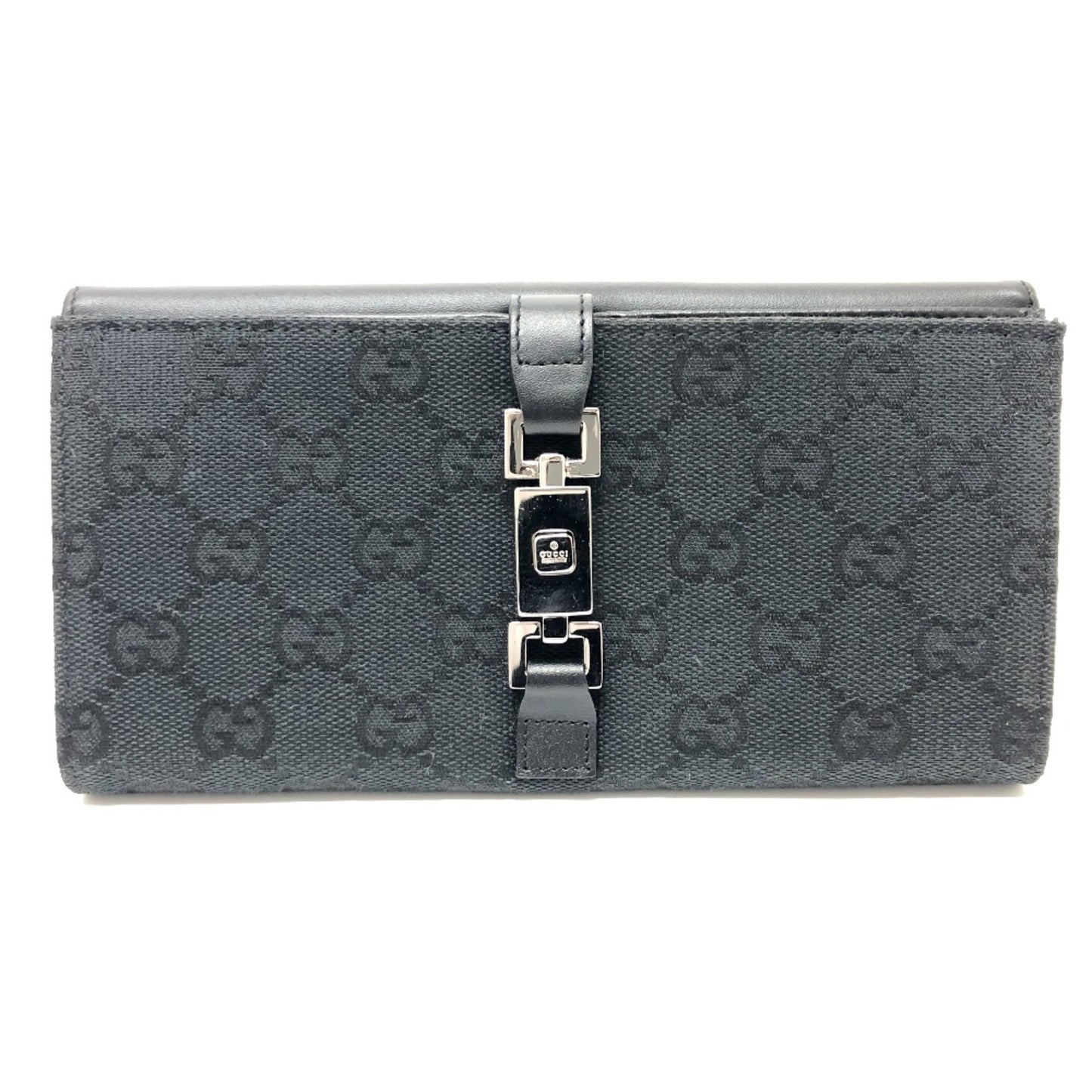 Zip Around Wallet GG Canvas Long