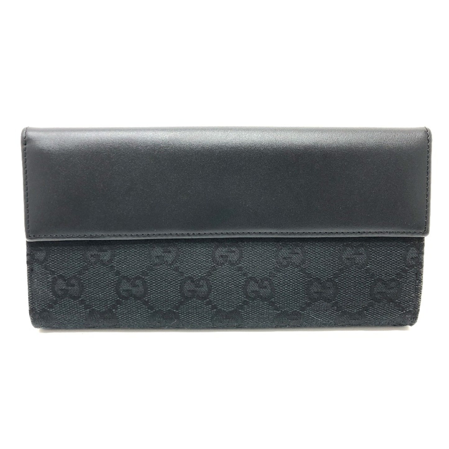 Zip Around Wallet GG Canvas Long