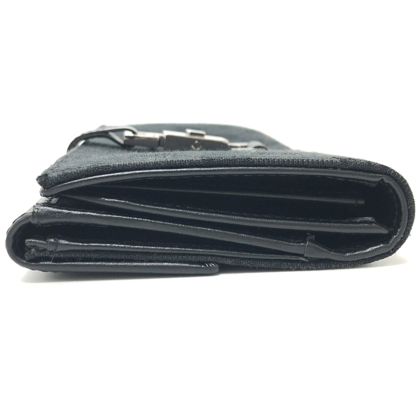 Zip Around Wallet GG Canvas Long