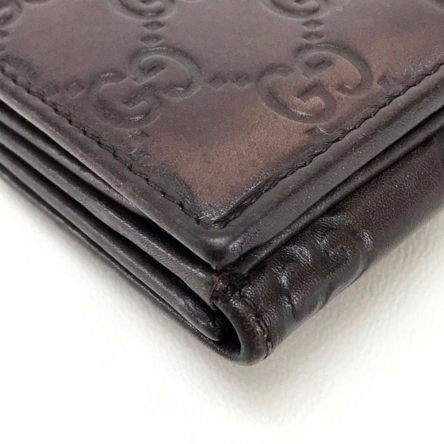 Bow Continental Wallet Guccissima Leather