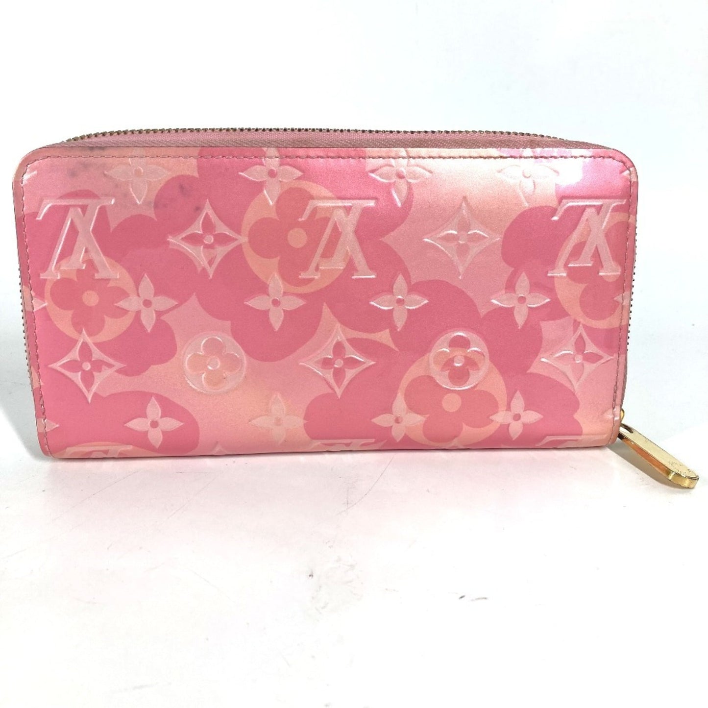 Zippy Wallet Limited Edition Valentine Floral Monogram Vernis
