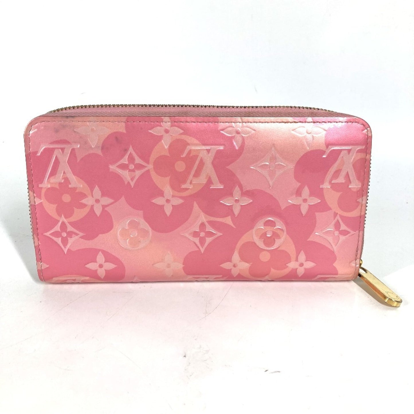 Zippy Wallet Limited Edition Valentine Floral Monogram Vernis