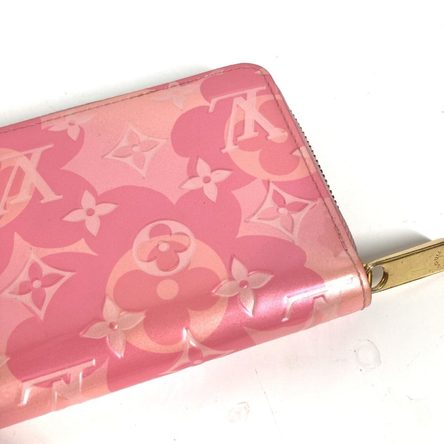 Zippy Wallet Limited Edition Valentine Floral Monogram Vernis