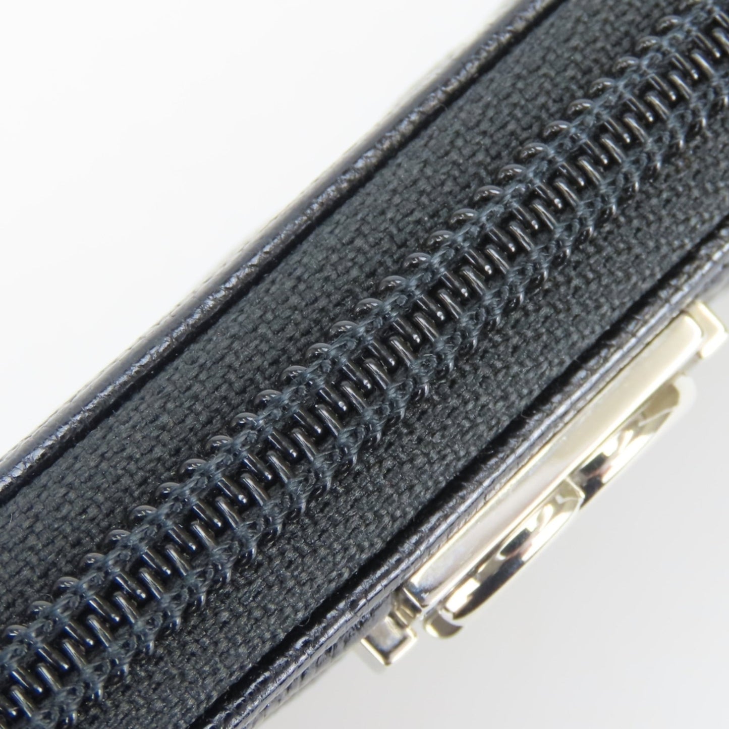 Boy Zip Around Wallet Quilted Caviar Long