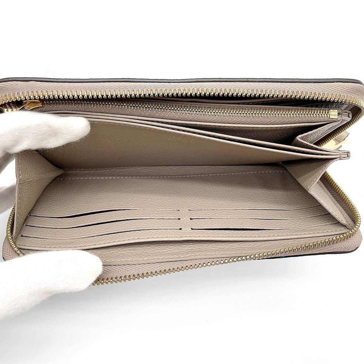 Zippy Wallet Bicolor Monogram Empreinte Giant