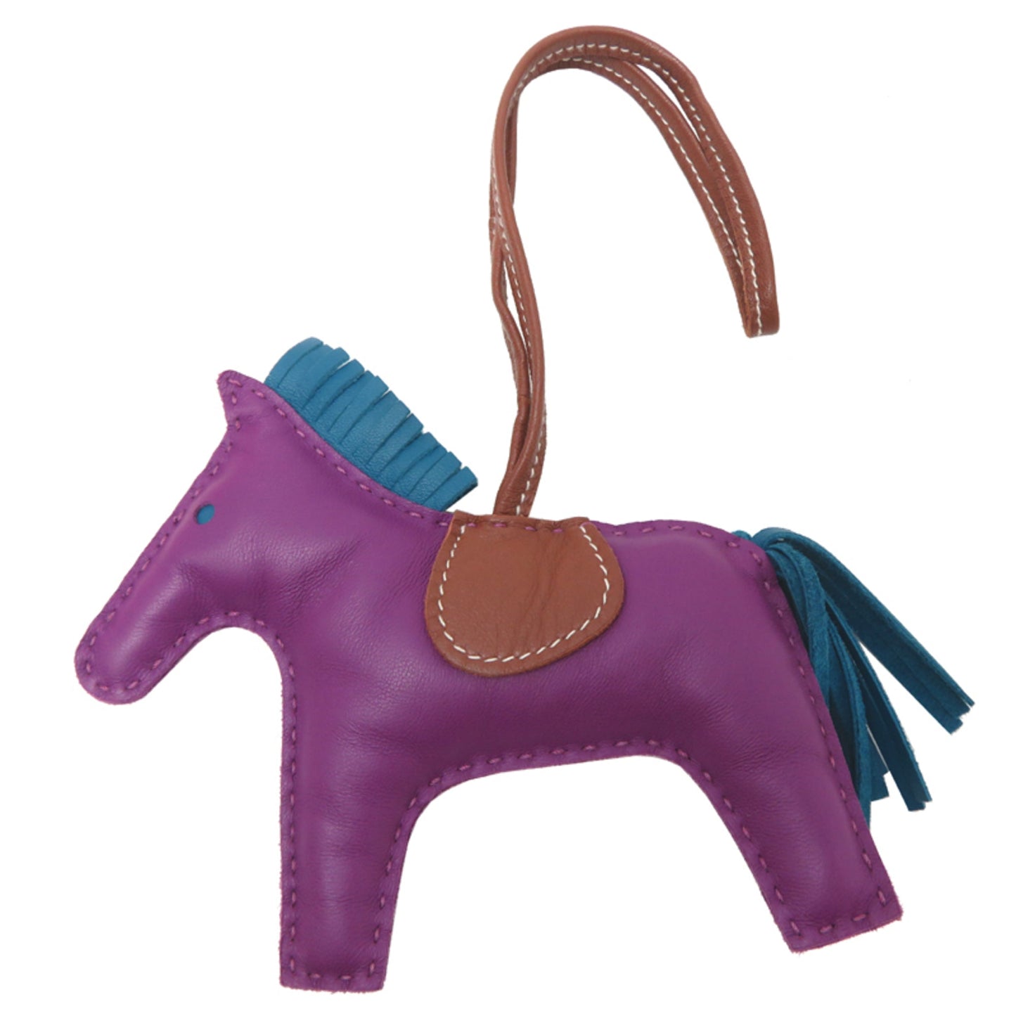 GriGri Rodeo Bag Charm Leather MM