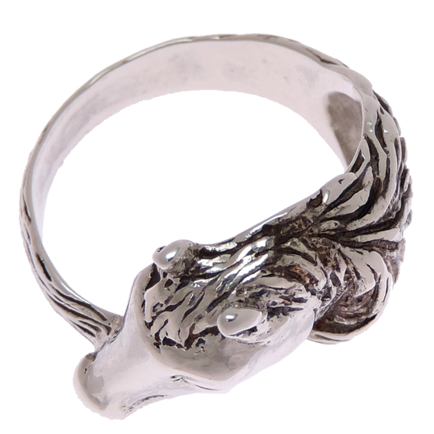 Cheval Horse Band Ring Sterling Silver