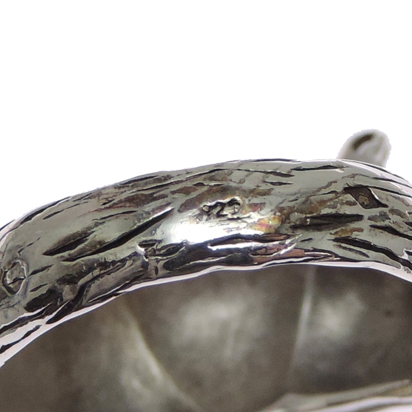 Cheval Horse Band Ring Sterling Silver