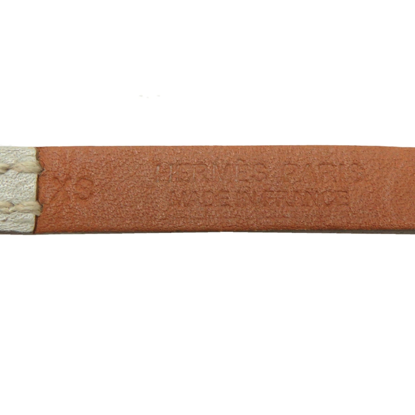 Bracelet Leather and Metal Gray
