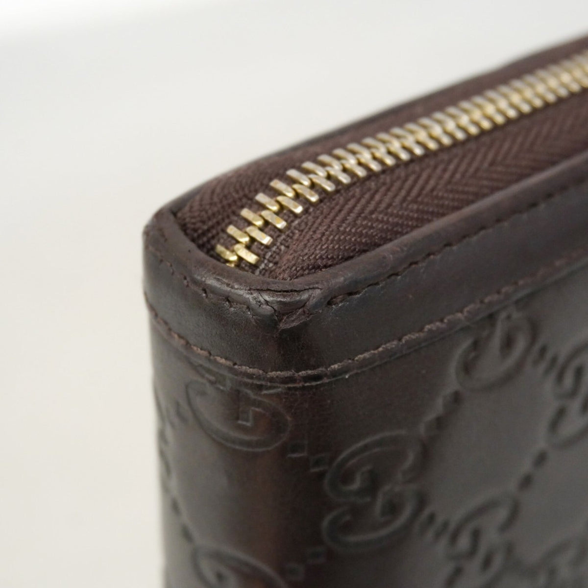 Web Zip Around Wallet Guccissima Leather