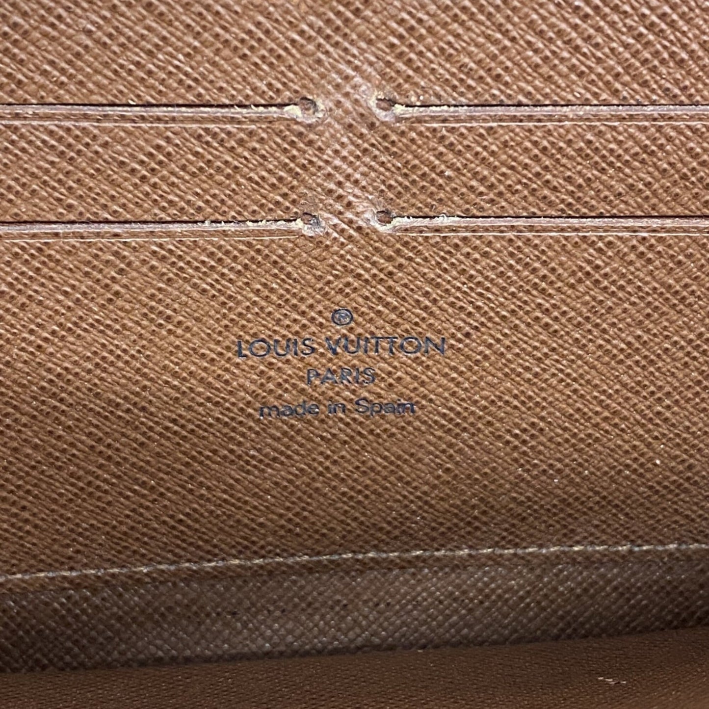 Zippy Wallet Monogram Canvas