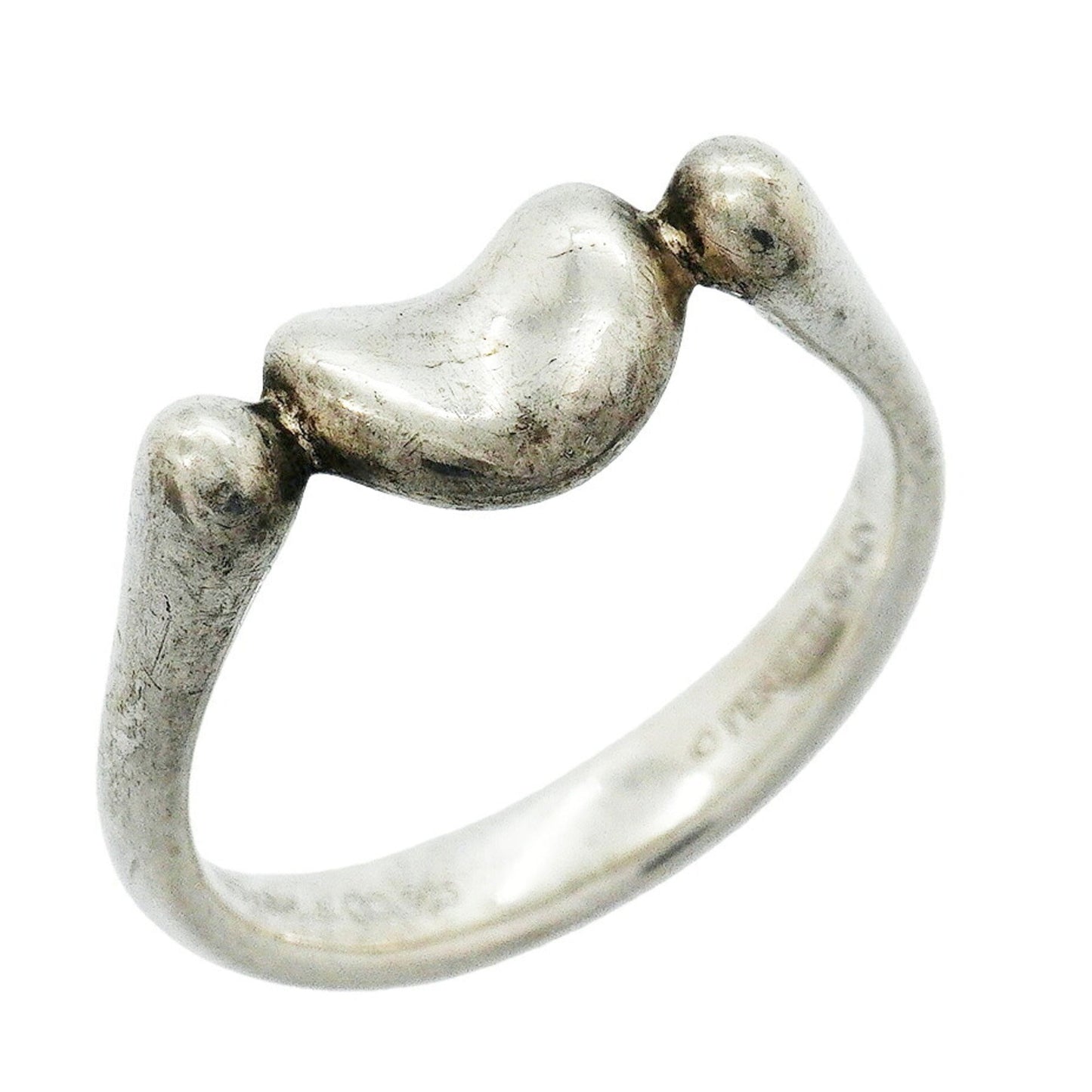 Bean Ring Sterling Silver