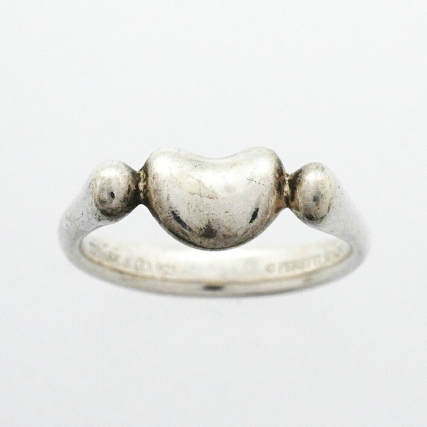 Bean Ring Sterling Silver
