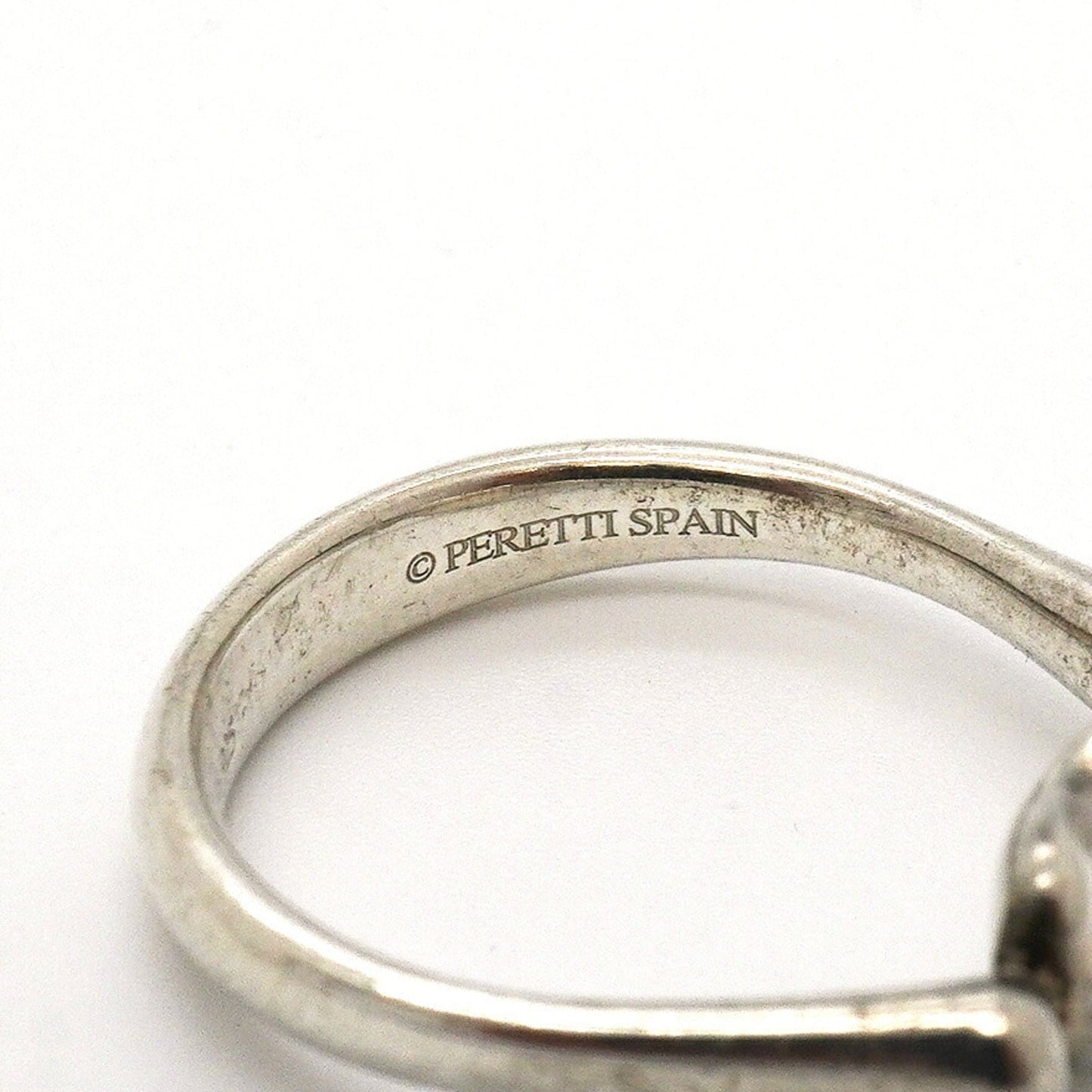 Bean Ring Sterling Silver