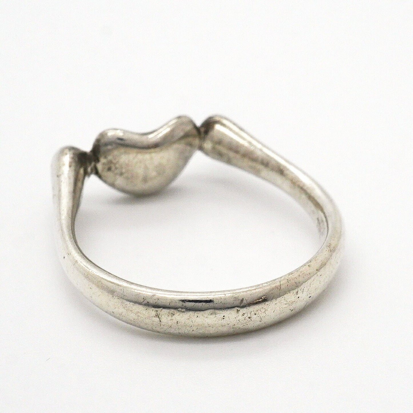Bean Ring Sterling Silver
