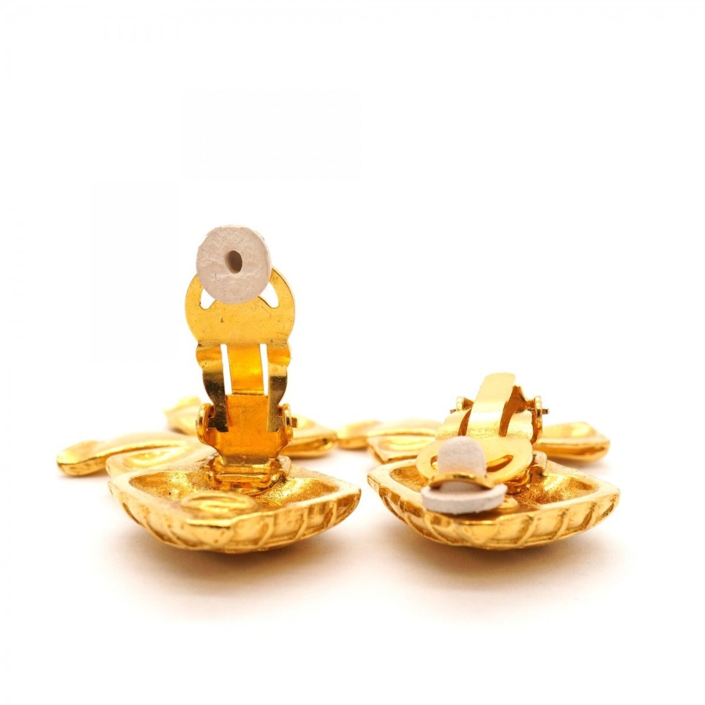 Earrings Gold-Tone Metal