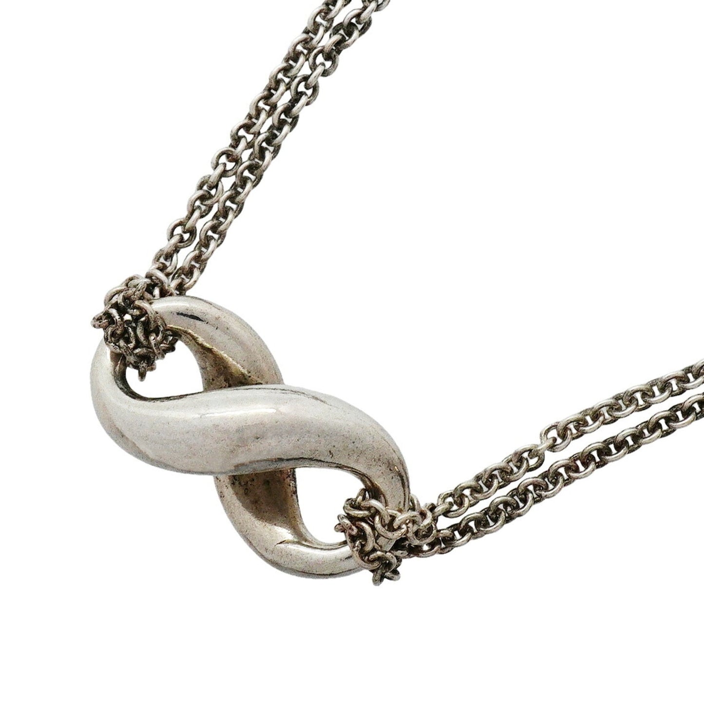 Infinity Pendant Necklace Sterling Silver