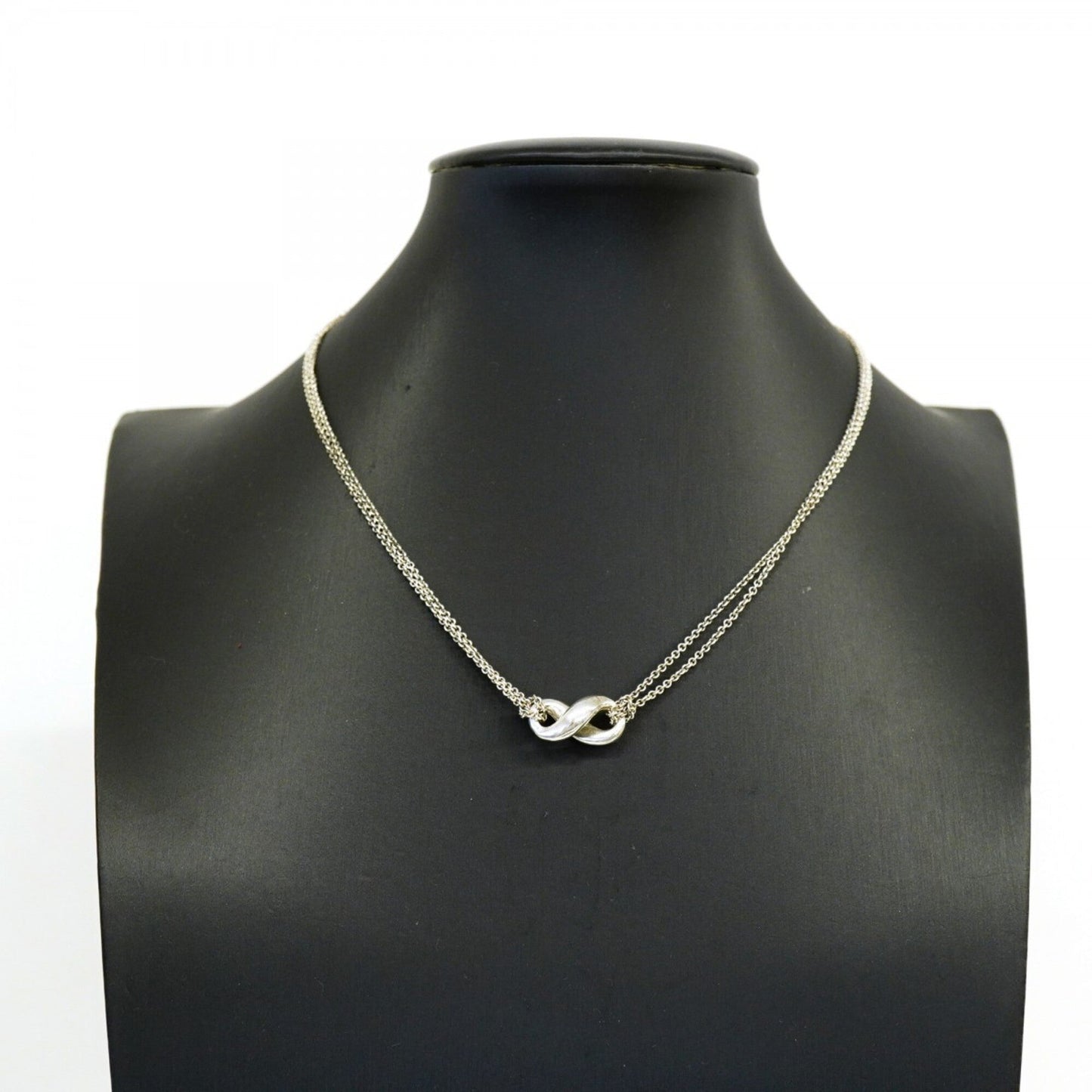 Infinity Pendant Necklace Sterling Silver
