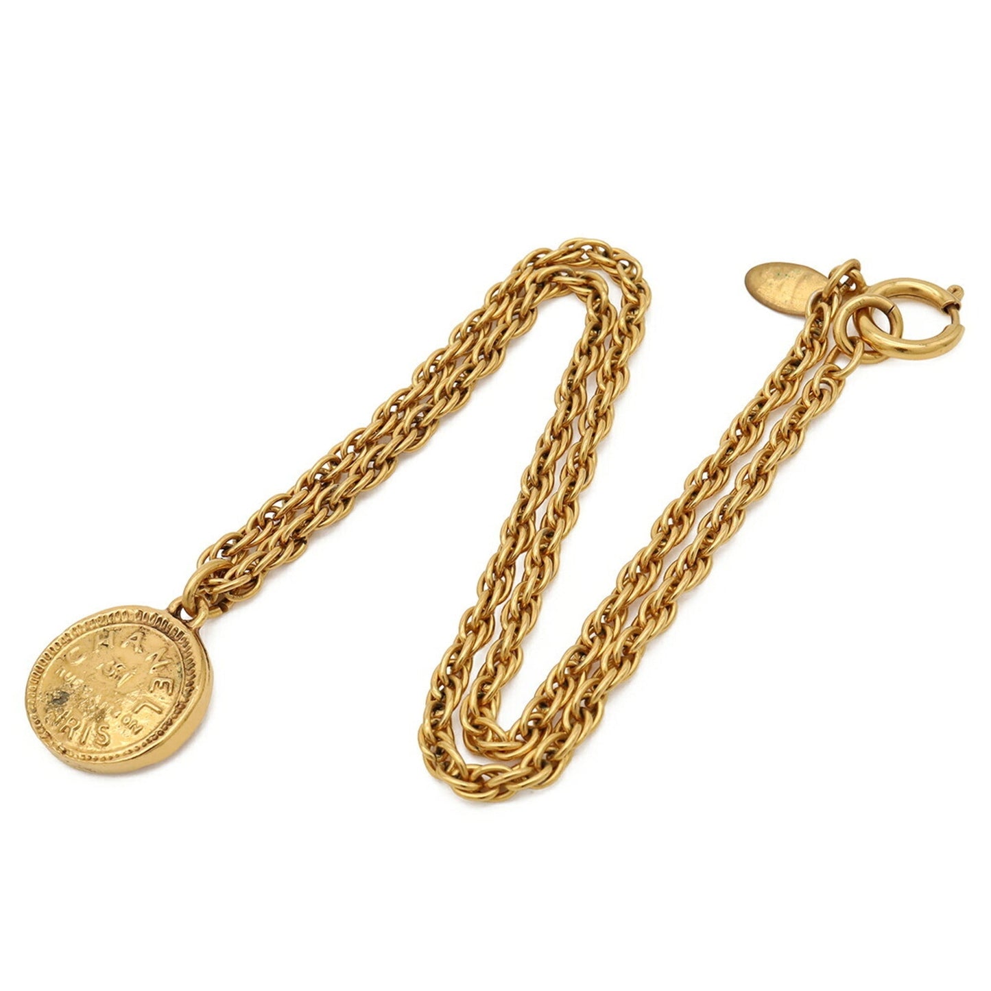 31 Rue Cambon Pendant Necklace Gold
