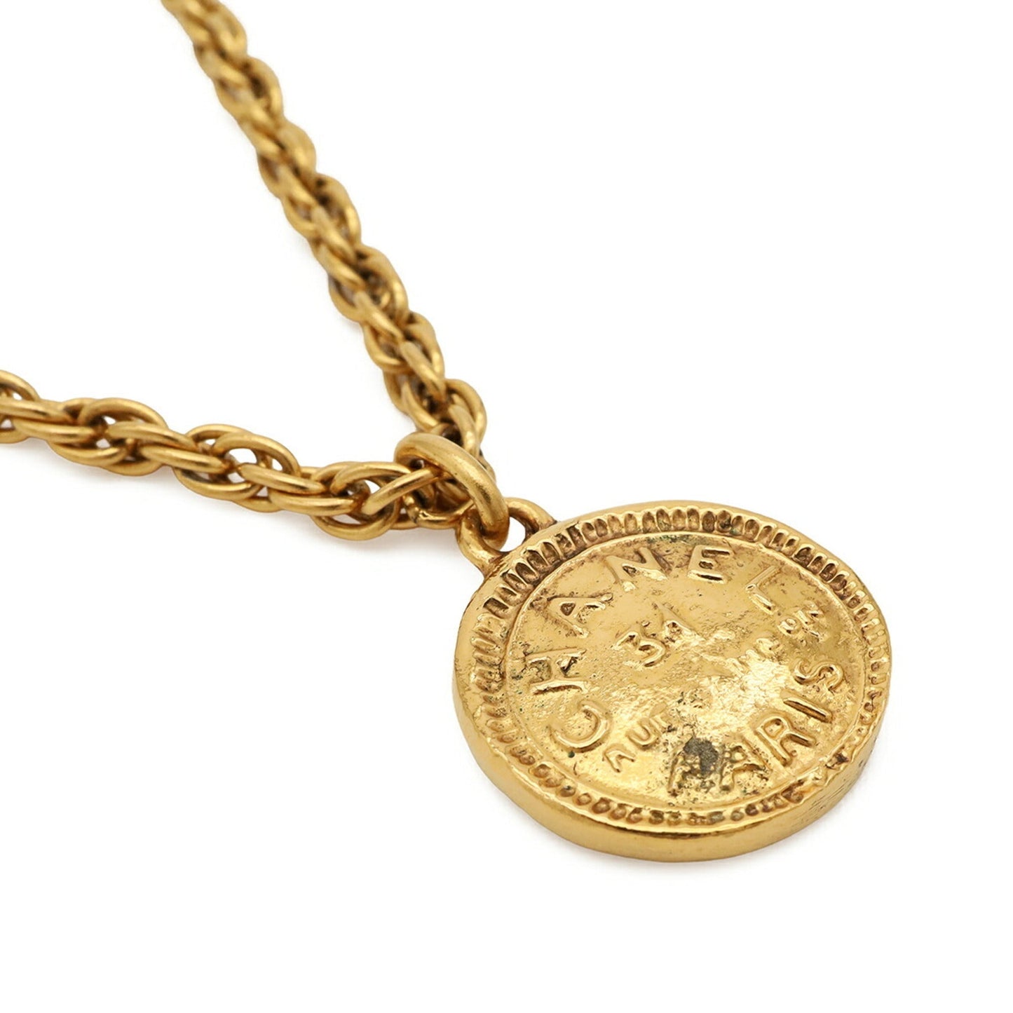 31 Rue Cambon Pendant Necklace Gold