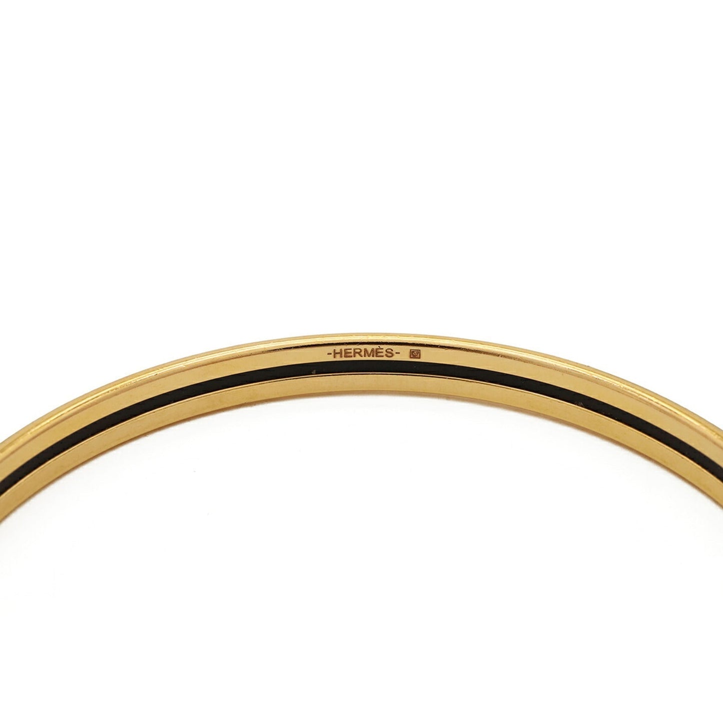 Extra Fun Bangle Bracelet Gold White and Orange