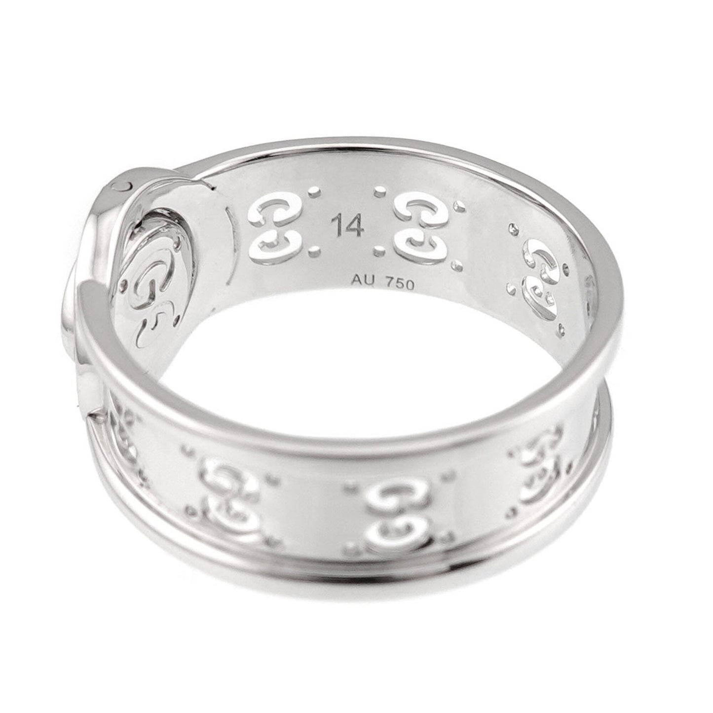 Icon Ring 18K White Gold and Diamond