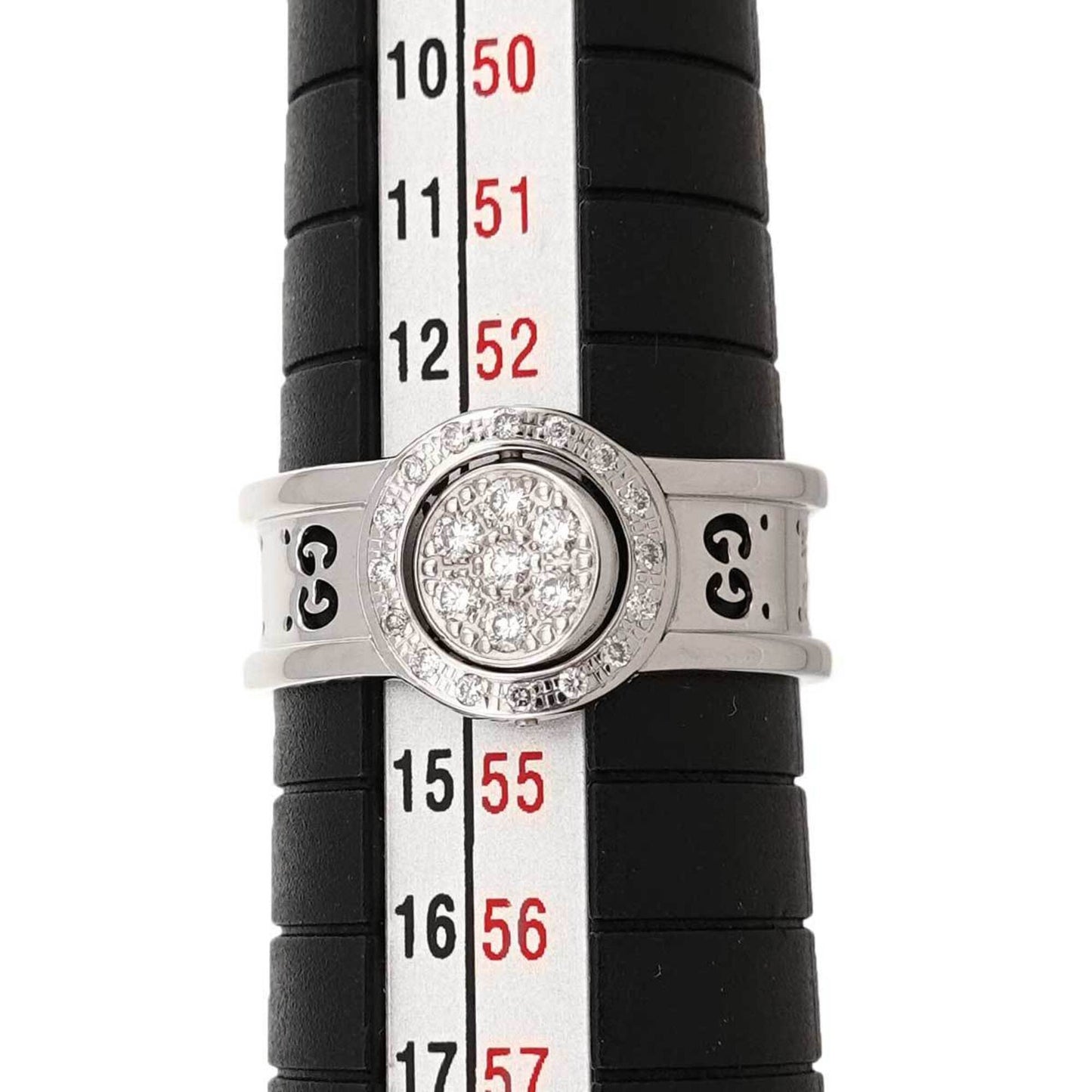 Icon Ring 18K White Gold and Diamond