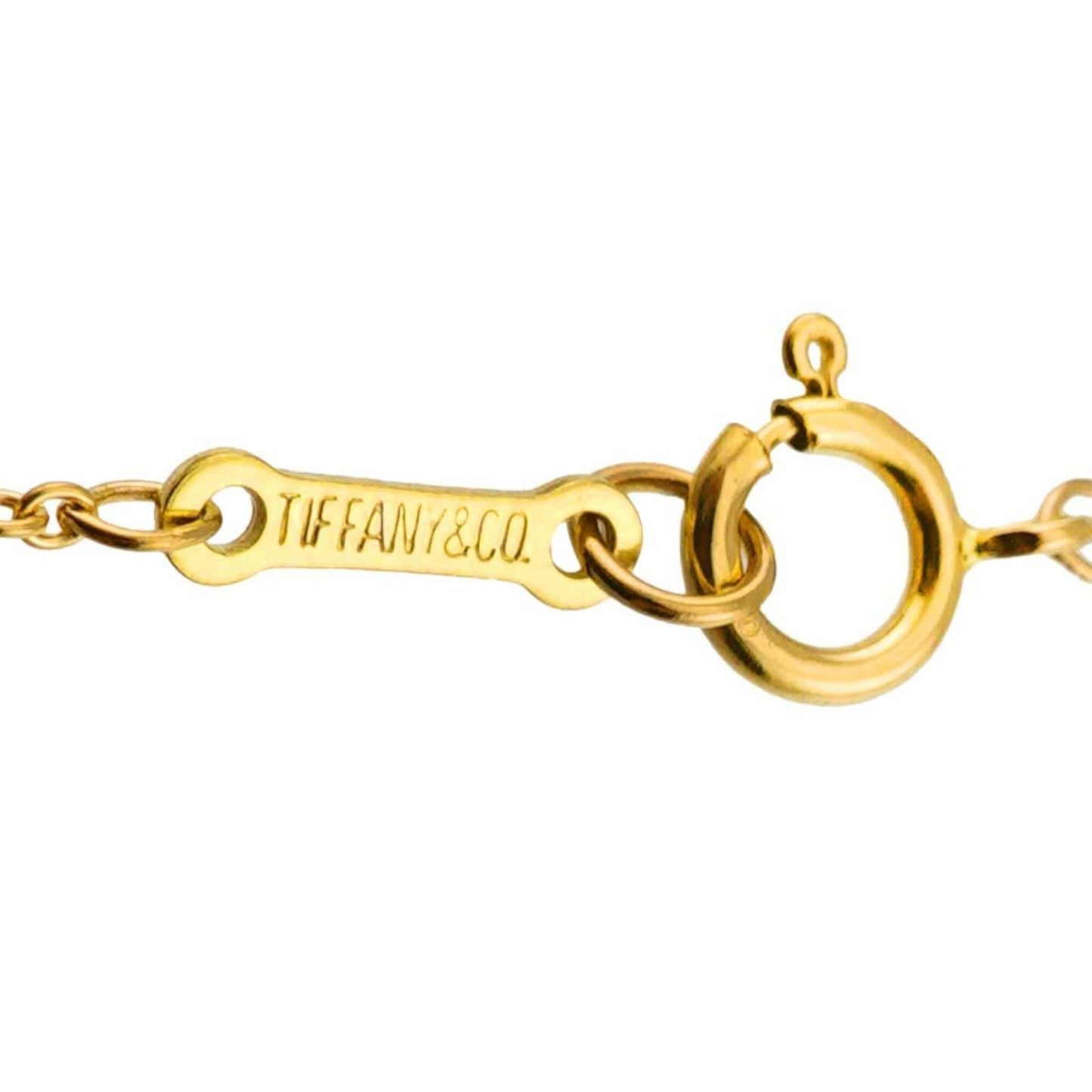 Heart Necklace Watch 18K Yellow Gold 22
