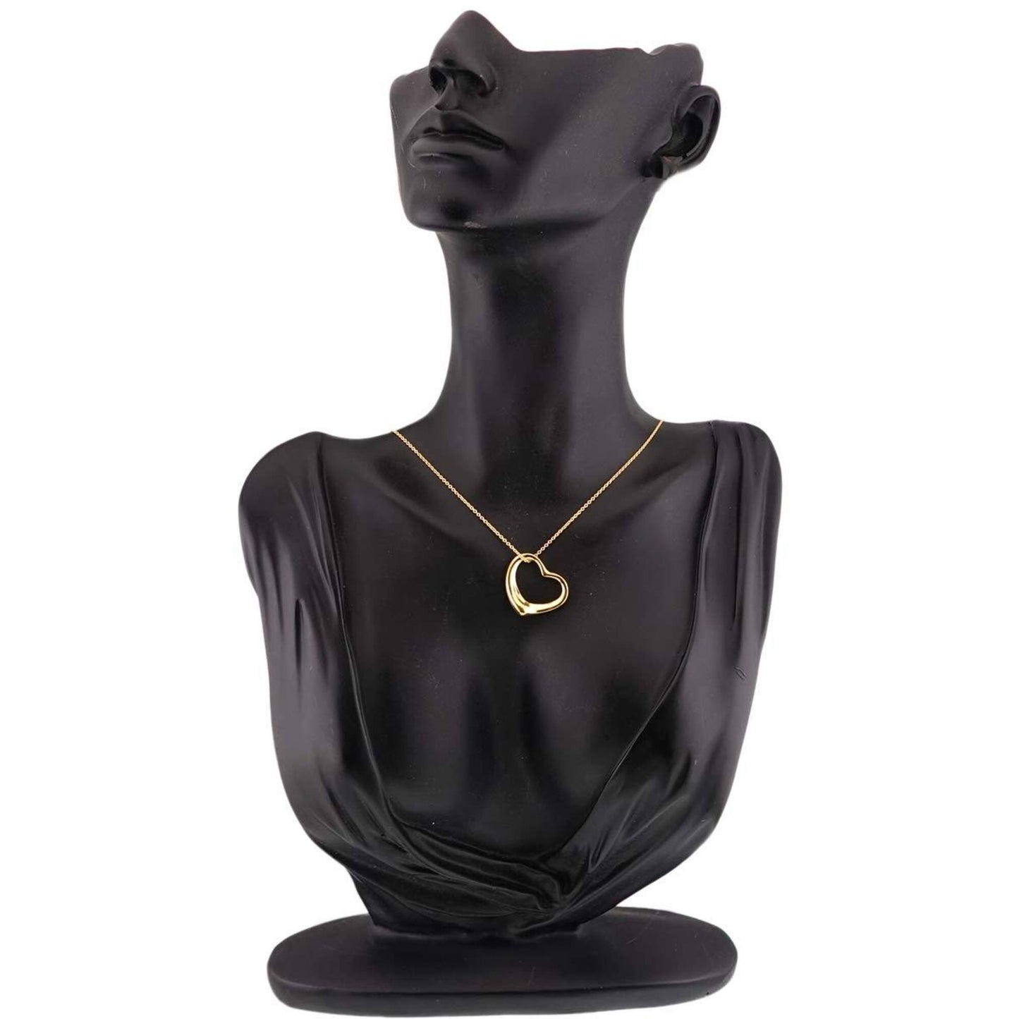 Heart Necklace Watch 18K Yellow Gold 22
