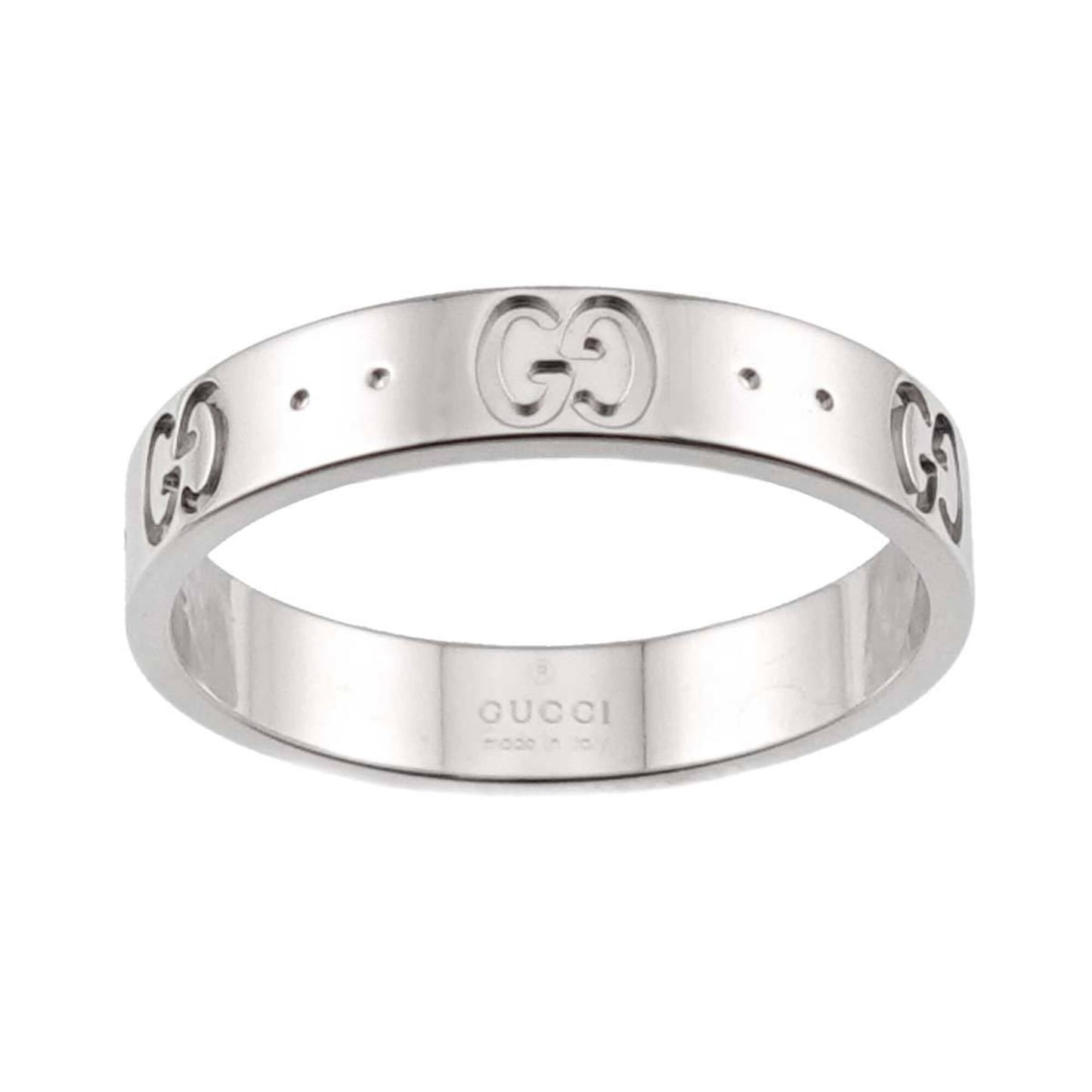 Band Ring 18K White Gold