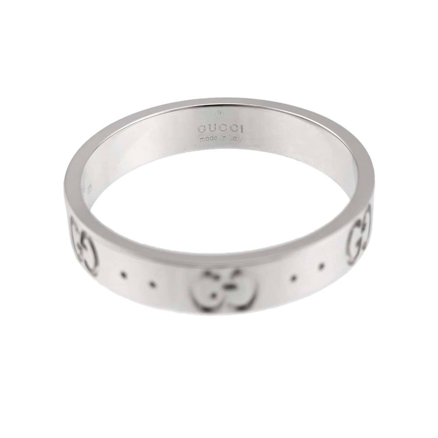 Band Ring 18K White Gold
