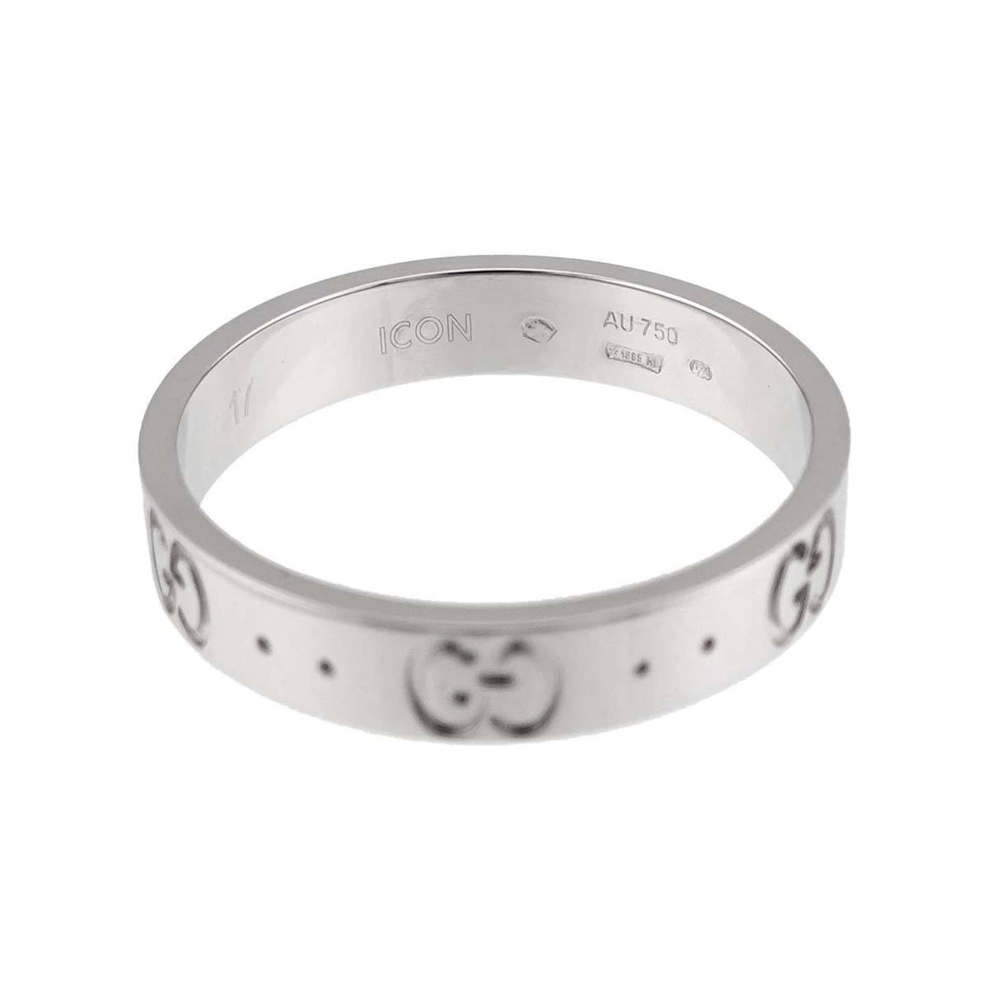 Band Ring 18K White Gold