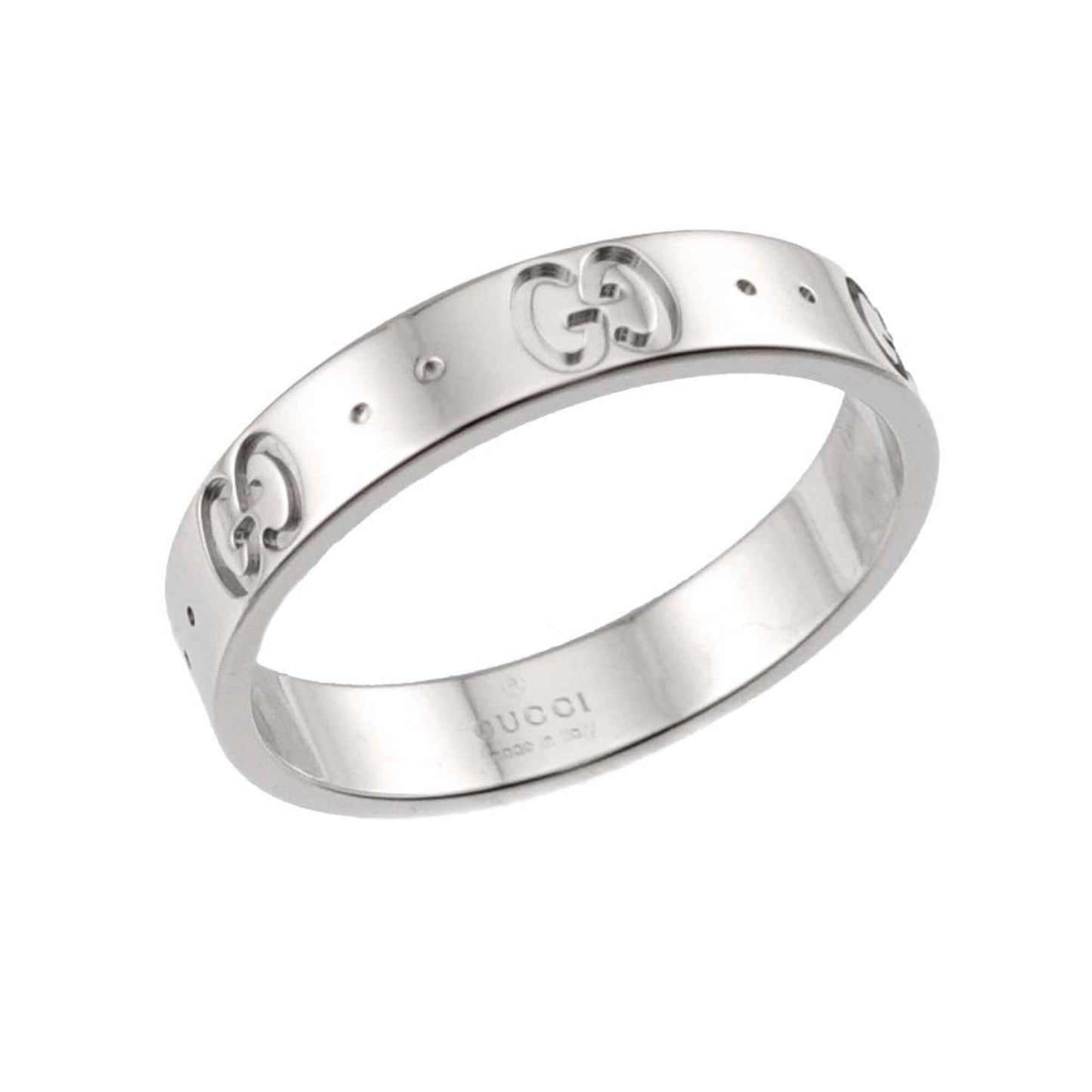 Band Ring 18K White Gold