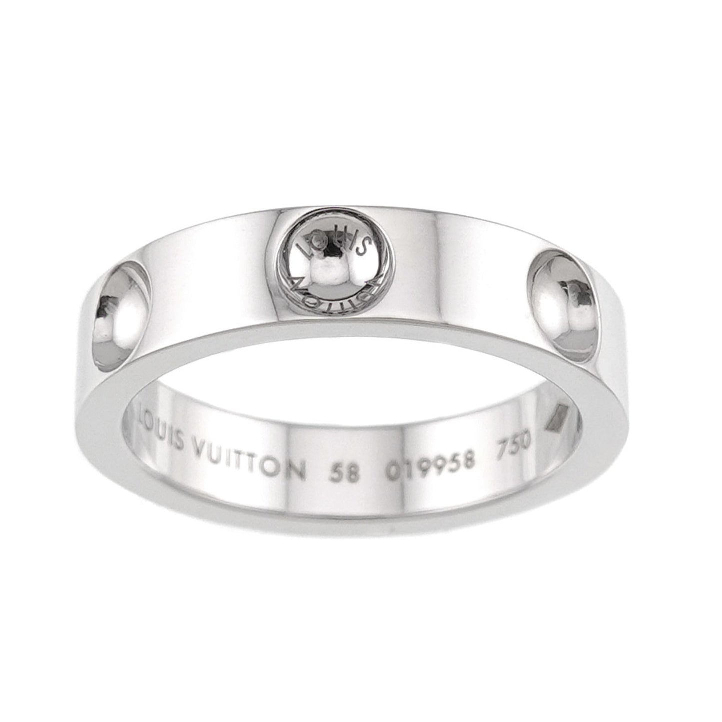 Band Ring 18K White Gold