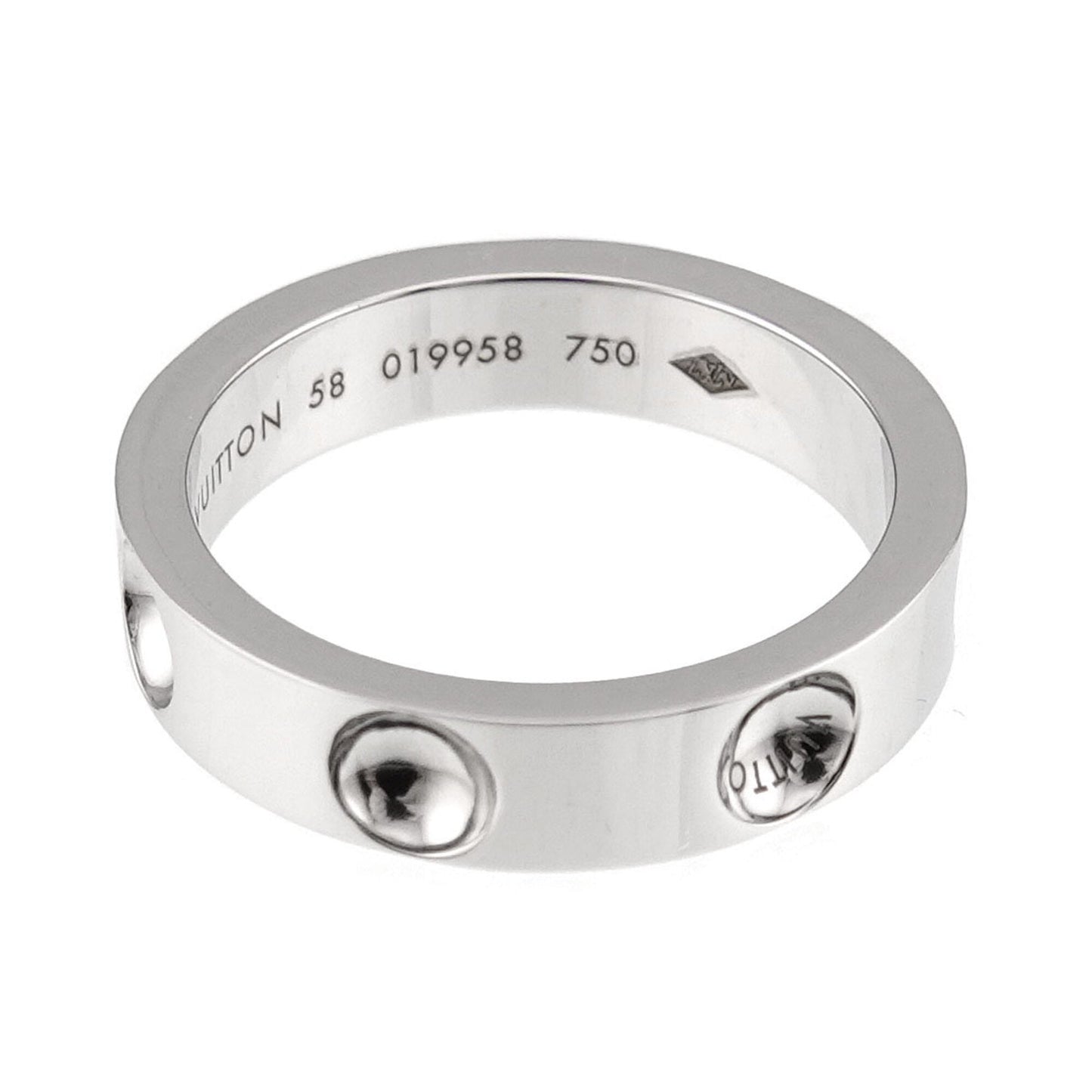 Band Ring 18K White Gold