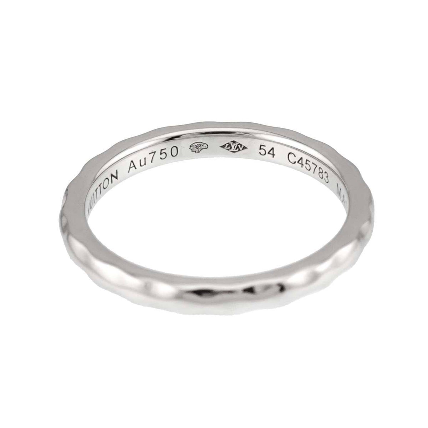 Alliance Monogram Infini Ring 18K White Gold