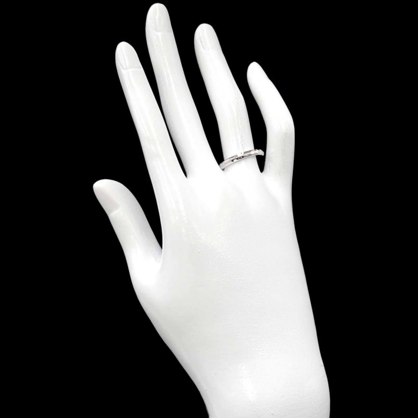 Alliance Monogram Infini Ring 18K White Gold