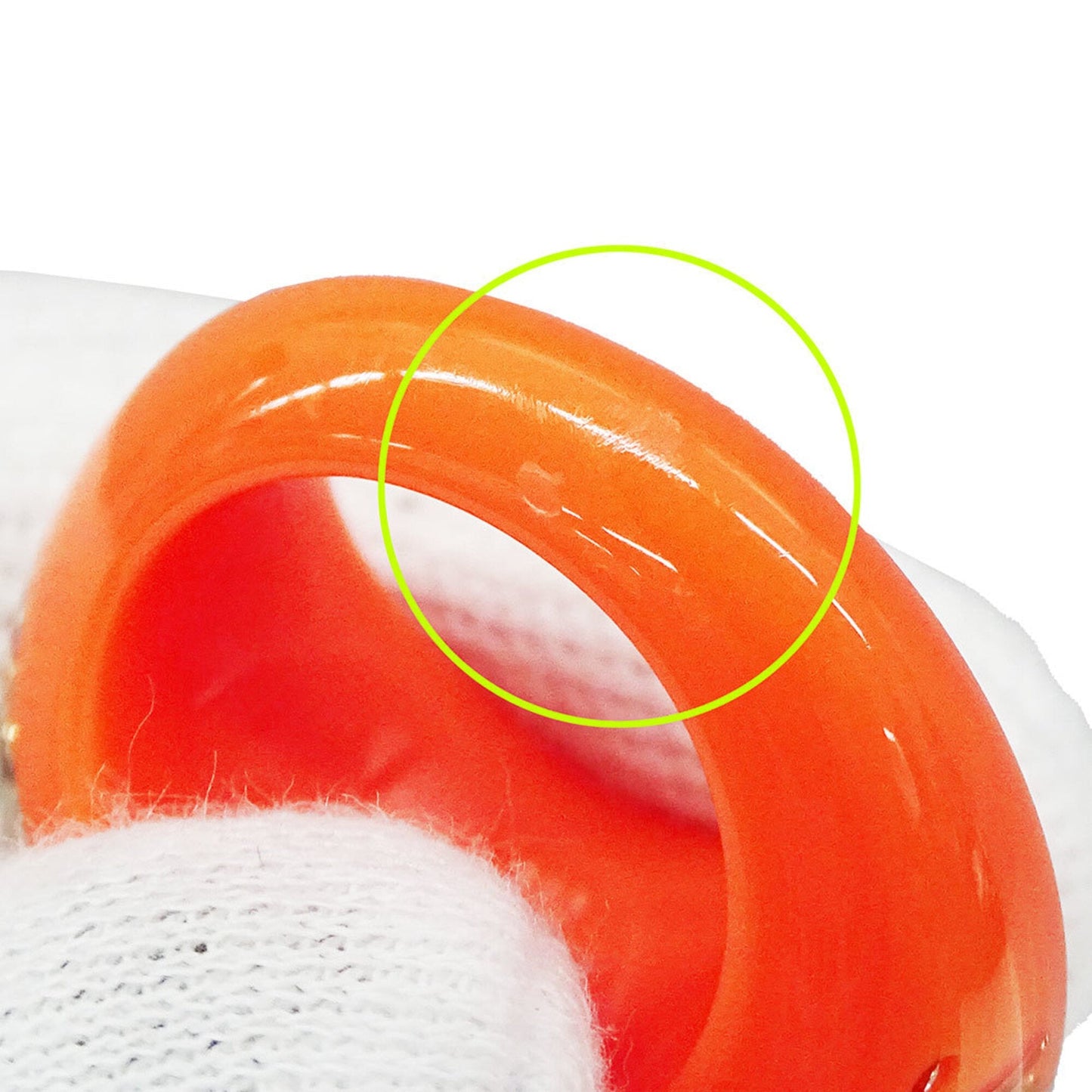 Band Ring Resin Orange