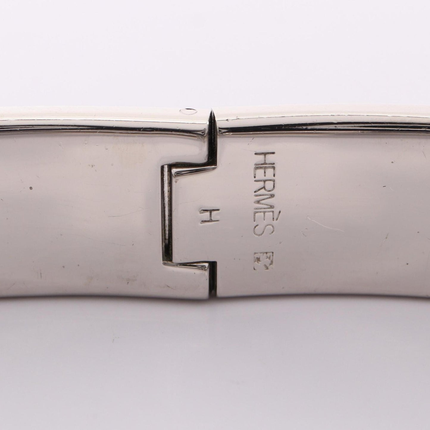 Clic Bangle Enamel and Stainless Steel Bracelet