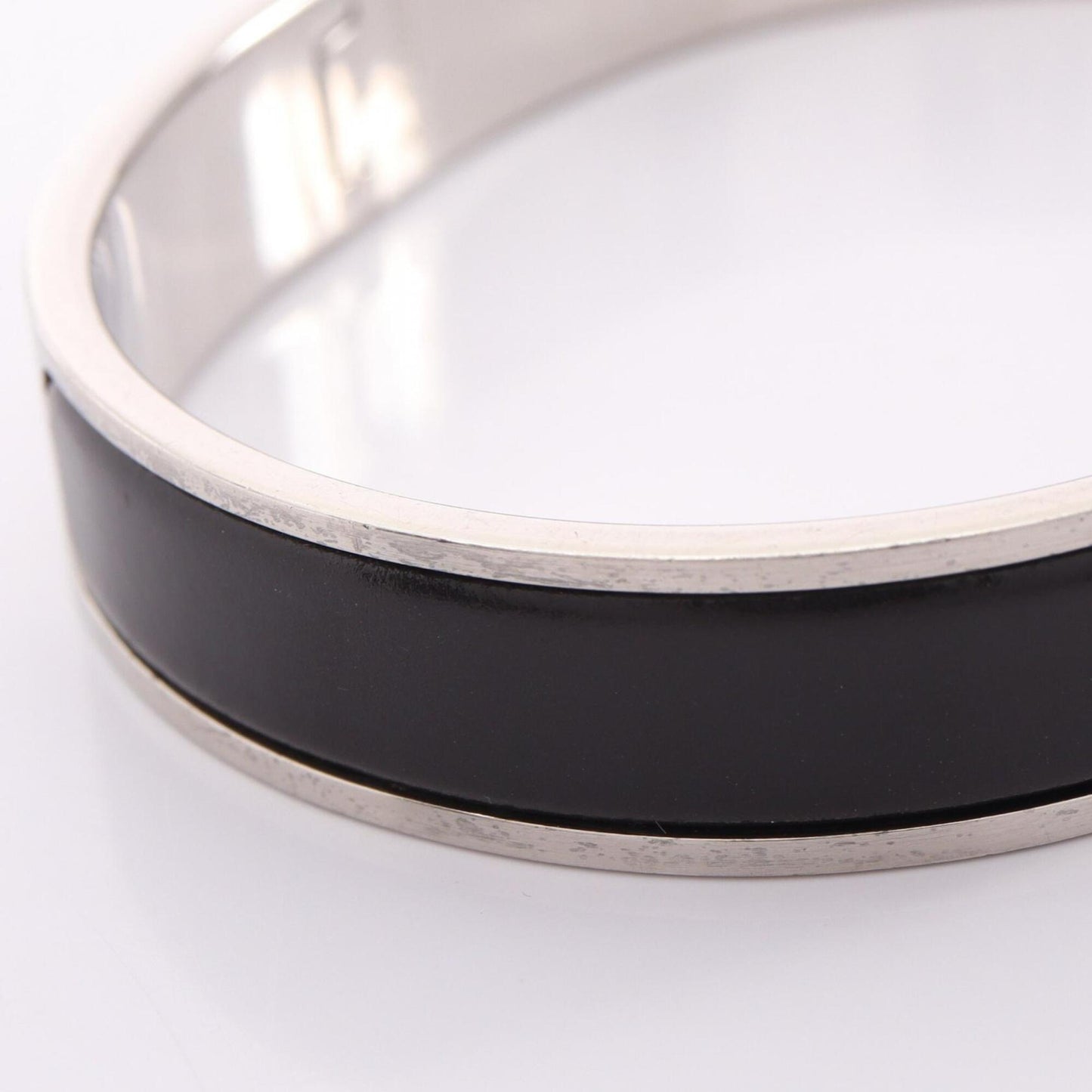 Clic Bangle Enamel and Stainless Steel Bracelet