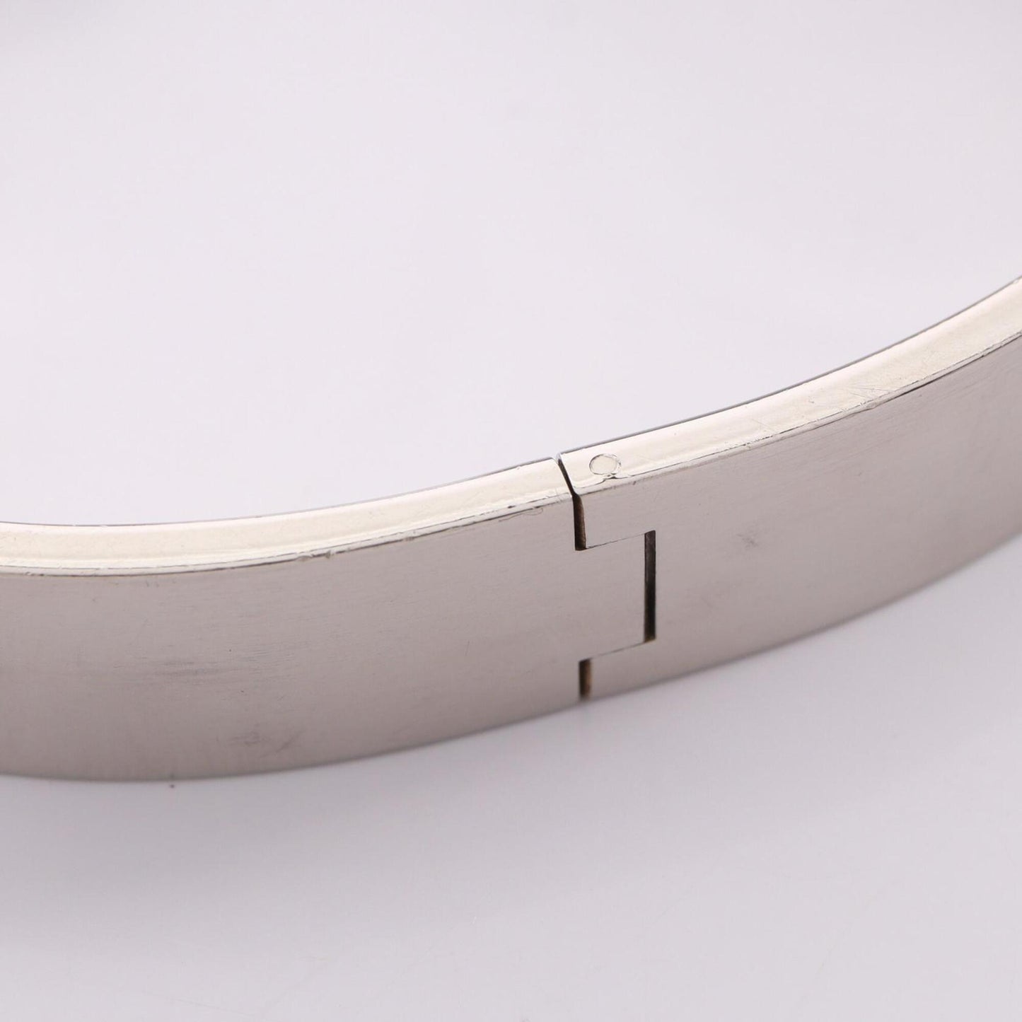 Clic Bangle Enamel and Stainless Steel Bracelet