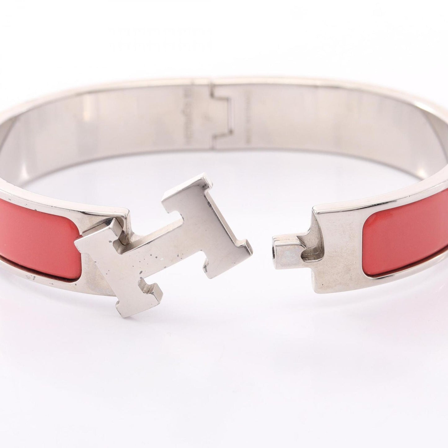 Clic Bangle Enamel and Stainless Steel Bracelet
