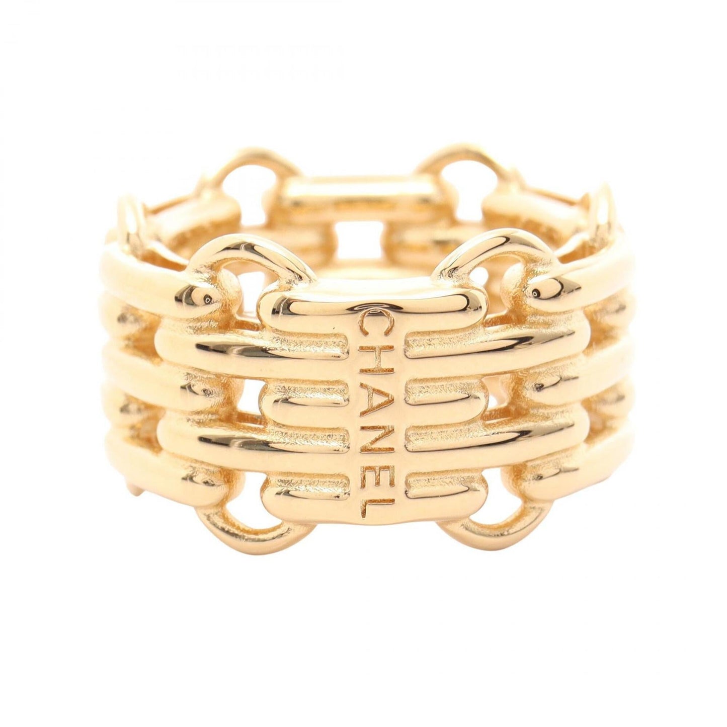 Chain Motif Ring Metal